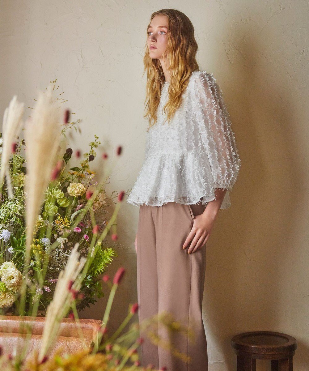 【トッカ/TOCCA】の【消臭】AWESOME PANTS ワイドパンツ インテリア・キッズ・メンズ・レディースファッション・服の通販 founy(ファニー) 　ファッション　Fashion　レディースファッション　Fashion for Women　パンツ　Pants & Trousers　フィット　Fit, Slim Fit　フェミニン　Feminine, Girly　フリル　Frill, Ruffle　ポケット　Pocket, Pocket Detail　ワイド　Wide, Wide Fit　夏　Summer　S/S・春夏　SS, Spring/Summer, Warm Season　A/W・秋冬　Autumn/Winter　ローズ系|ID: prp329100004549298 ipo3291000000036287274