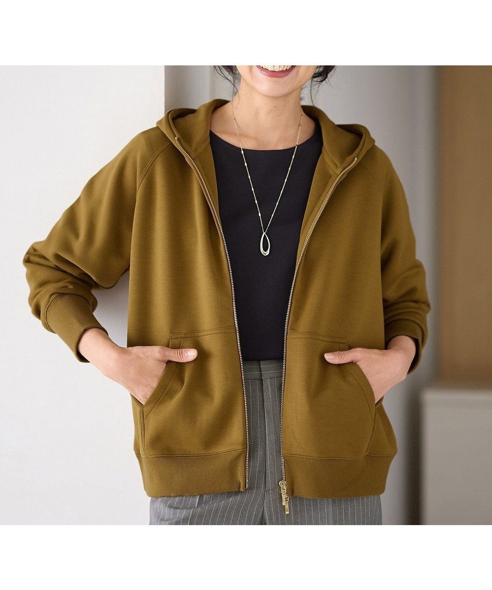 【エニー/ANY】の【洗濯機可】ダブルジップパーカー インテリア・キッズ・メンズ・レディースファッション・服の通販 founy(ファニー) 　ファッション　Fashion　レディースファッション　Fashion for Women　アウター　Coat / Outerwear Collection　レディースジャケット・軽アウター　Jackets　おすすめ　Recommended / Our Picks　インナー　Innerwear　ジャケット　Jacket, Outerwear　リラックス　Relax, Relaxed Fit　冬　Winter / This Winter　A/W・秋冬　Autumn/Winter　キャメル|ID: prp329100004549308 ipo3291000000033671494