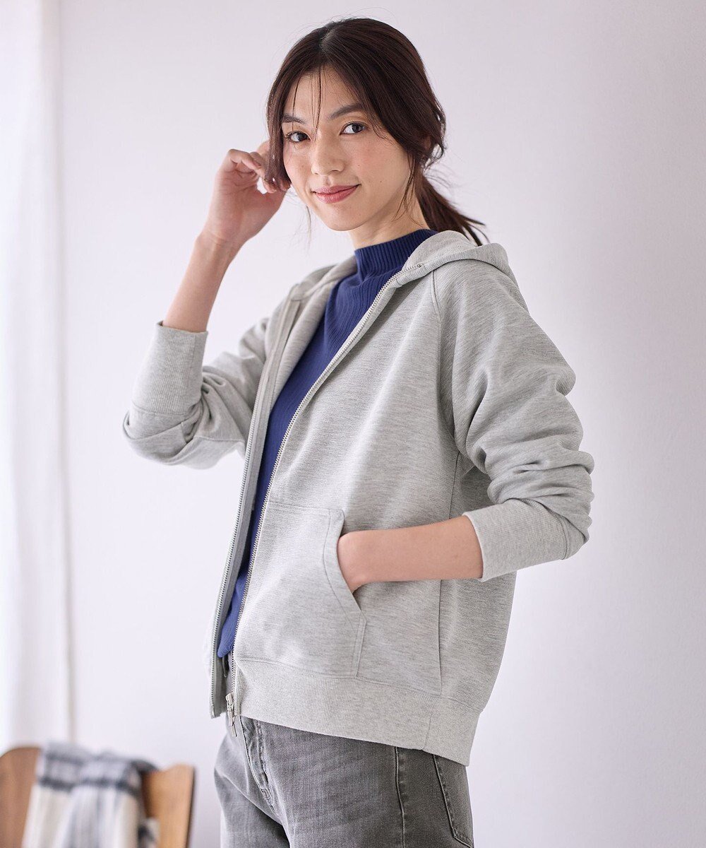 【エニー/ANY】の【洗濯機可】ダブルジップパーカー インテリア・キッズ・メンズ・レディースファッション・服の通販 founy(ファニー) 　ファッション　Fashion　レディースファッション　Fashion for Women　アウター　Coat / Outerwear Collection　レディースジャケット・軽アウター　Jackets　おすすめ　Recommended / Our Picks　インナー　Innerwear　ジャケット　Jacket, Outerwear　リラックス　Relax, Relaxed Fit　冬　Winter / This Winter　A/W・秋冬　Autumn/Winter　トップグレーラメ|ID: prp329100004549308 ipo3291000000033671496