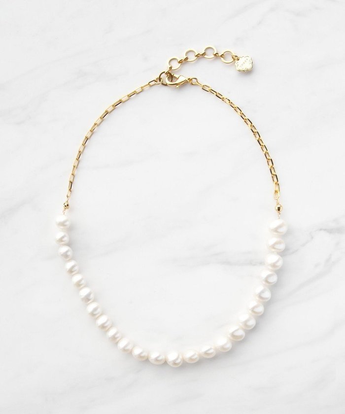 【トッカ/TOCCA】のBAROQUE PEARL NECKLACE 淡水バロックパール ネックレス インテリア・キッズ・メンズ・レディースファッション・服の通販 founy(ファニー) https://founy.com/ ファッション Fashion レディースファッション Fashion for Women ジュエリー Jewelry ネックレス Necklaces & Pendants 2024年 2024 2024-2025秋冬・A/W Autumn/Winter 2024–25 AW24–25 冬 Winter / This Winter おすすめ Recommended / Our Picks アクセサリー Fashion Accessories ギフト プレゼント Gift / Present シンプル Simple, Minimal チェーン Chain, Chain Strap テクスチャー Texture, Textured Fabric ネックレス Necklace, Pendant Necklace ハーフ Half, Half-Length バロック Baroque, Baroque Design パール Pearl, Pearl Accent フォルム Silhouette, Form リュクス Luxury, Elegant, High-End, Chic A/W・秋冬 Autumn/Winter 雑誌 Magazine, Fashion Magazine |ID: prp329100004549313 ipo3291000000033688031