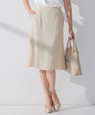 【23区/NIJYUSANKU】の【セットアップ対応/洗える】合繊 セットアップ スカート ベージュ系|ID: prp329100004549314 ipo3291000000032663399