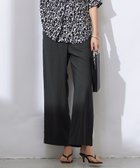 【アイシービー/iCB】の【洗える】VIS/NYタンブラーツイル ワイドパンツ チャコール系|ID: prp329100004549322 ipo3291000000034246338