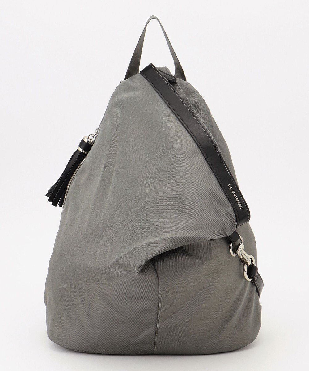 【ラ バガジェリー/LA BAGAGERIE】の【復刻リニューアル】口折れタッセル付きリュックサック Sサイズ インテリア・キッズ・メンズ・レディースファッション・服の通販 founy(ファニー) 　ファッション　Fashion　レディースファッション　Fashion for Women　バッグ　Bags　シンプル　Simple, Minimal　スマート　Smart, Elegant　タッセル　Tassel, Fringe　ポケット　Pocket, Pocket Detail　リュック　Backpack, Rucksack　グレー|ID: prp329100004549324 ipo3291000000034316409