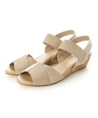 【リズ ラフィーネ/Riz raffinee】のRiz raffinee モチーフウェッジソールサンダル ベージュ|ID: prp329100004549328 ipo3291000000034629037