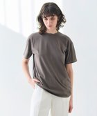 【ベイジ,/BEIGE,】の【洗える】VERONICA / カラーステッチ半袖クルーネックTシャツ Slate|ID: prp329100004549330 ipo3291000000033355937
