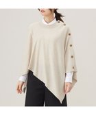 【ジェイ プレス/J.PRESS】の【洗える】SOFT TOUCH WOOL ニット ポンチョ ベージュ系|ID: prp329100004549335 ipo3291000000033577859