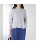 【23区/NIJYUSANKU】の【SLOW/一部店舗限定】ハイゲージテリー スウェット デザイン カットソー ライトグレー系|ID: prp329100004549339 ipo3291000000033708463