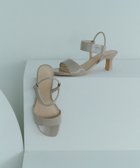 【イェッカ ヴェッカ/YECCA VECCA】のバーストラップサンダル Beige|ID: prp329100004549346 ipo3291000000032406054