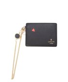 【ランバン オン ブルー/LANVIN en Bleu】のカルラ リール付きパスケース 人気、トレンドファッション・服の通販 founy(ファニー) ファッション Fashion レディースファッション Fashion for Women ミニ財布・二つ折り財布 Wallets & Card Cases カッティング Cutting Detail シンプル Simple, Minimal フラット Flat, Flat Shoes ランダム Random, Irregular 財布 Wallet, Purse thumbnail ブラック|ID: prp329100004549368 ipo3291000000033669406