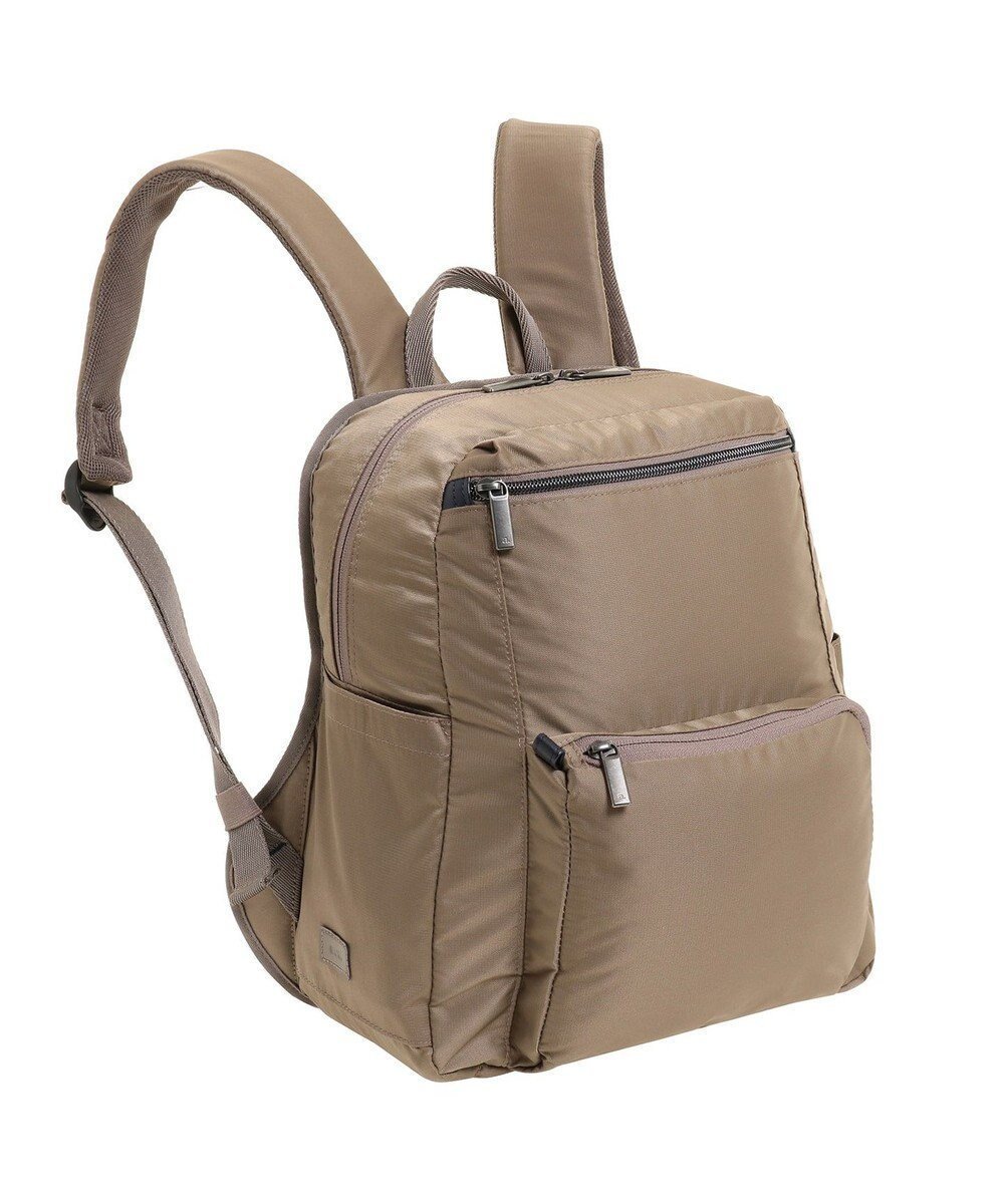 【エースバッグズアンドラゲッジ/ACE BAGS & LUGGAGE】のace. エース バスティーク2 62566 リュックサック 14リットル インテリア・キッズ・メンズ・レディースファッション・服の通販 founy(ファニー) 　ファッション　Fashion　レディースファッション　Fashion for Women　バッグ　Bags　スーツケース キャリーケース　Suitcase / Carry Case　セットアップ　Set-Up, Coordinated Outfit　フロント　Front, Front Design　ポケット　Pocket, Pocket Detail　メタリック　Metallic, Shiny Finish　メッシュ　Mesh, Net Fabric　リュック　Backpack, Rucksack　旅行　Travel　ベージュ|ID: prp329100004549391 ipo3291000000034267732