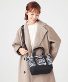【ラ バガジェリー/LA BAGAGERIE】のベルテッド2WAYミニトート ゼブラ|ID: prp329100004549399 ipo3291000000033673446