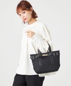 【ラ バガジェリー/LA BAGAGERIE】のベルテッド2WAYミニトート ブラック|ID: prp329100004549399 ipo3291000000033673447
