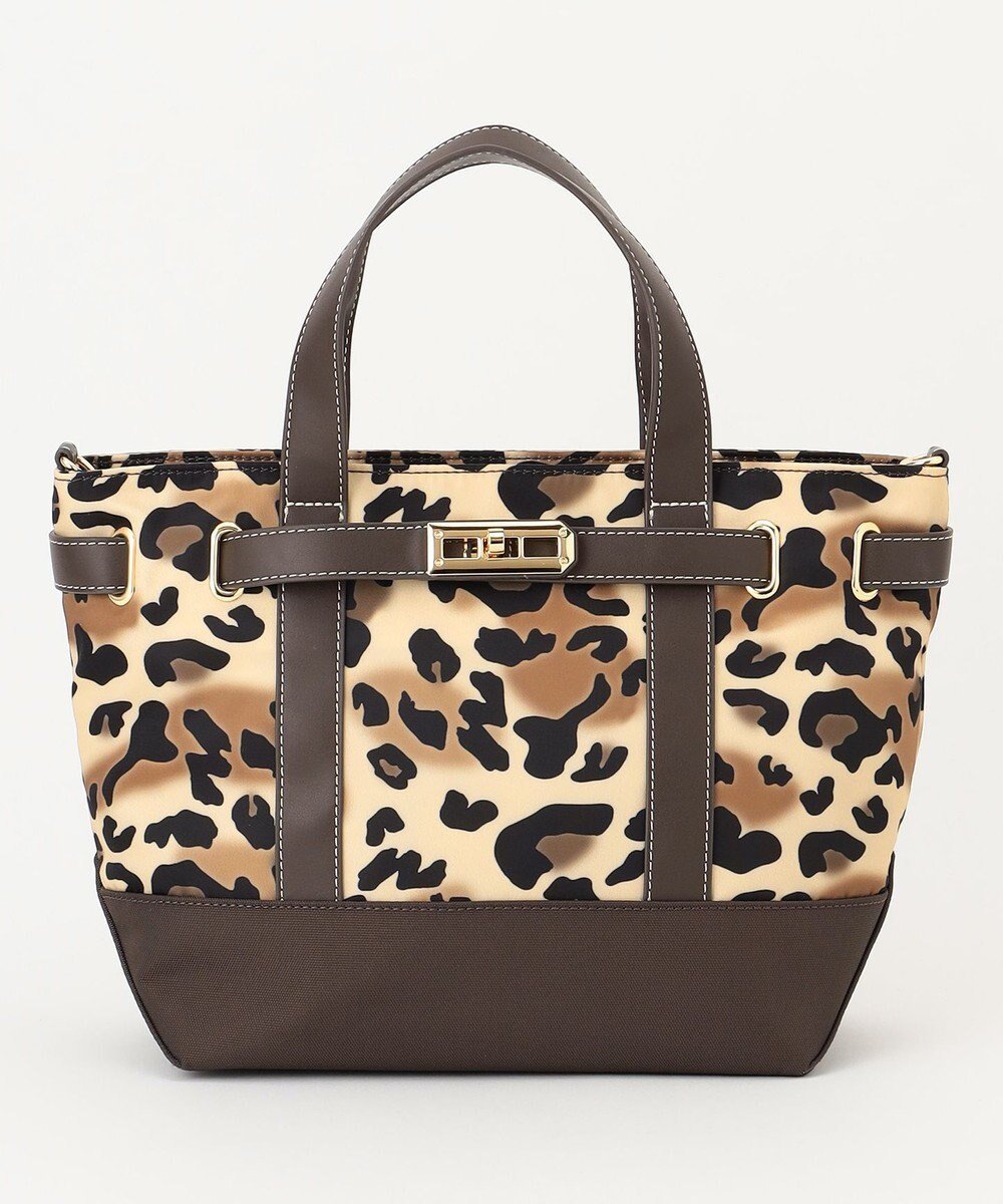 【ラ バガジェリー/LA BAGAGERIE】のベルテッド2WAYミニトート インテリア・キッズ・メンズ・レディースファッション・服の通販 founy(ファニー) ファッション Fashion レディースファッション Fashion for Women バッグ Bags スマート Smart, Elegant ベーシック Basic, Essential ポケット Pocket, Pocket Detail ラップ Wrap, Wrap Design レオパード Leopard, Animal Print 定番 Standard, Basic Item レオパード|ID: prp329100004549399 ipo3291000000033673452