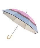 【ムーンバット/MOONBAT】の断熱パラソル 二階建て 晴雨兼用 テクスチャー3ボーダー 日傘 遮熱 遮光 UV 人気、トレンドファッション・服の通販 founy(ファニー) ファッション Fashion レディースファッション Fashion for Women レイングッズ・傘・晴雨兼用傘 Umbrellas & Rain Gear コーティング Coating, Coated Finish シルバー Silver, Metallic Silver テクスチャー Texture, Textured Fabric ブロック Block, Solid Block Pattern ボーダー Border, Stripe 傘 Umbrella, Parasol 日傘 Parasol, UV Umbrella thumbnail レッド|ID: prp329100004549412 ipo3291000000033685288