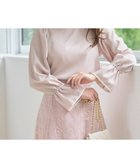 【フェルゥ/Feroux】の【洗える】バイカラー ブラウス 人気、トレンドファッション・服の通販 founy(ファニー) ファッション Fashion レディースファッション Fashion for Women トップス・カットソー Cut & Sew Tops シャツ・ブラウス・オフィスカジュアル Elegant Blouses & Button-Ups ジョーゼット Georgette, Semi-Sheer Fabric トリミング Trimming, Decorative Edge フェミニン Feminine, Girly フレア Flare, Flared リボン Ribbon, Bow エレガント 上品 Elegant 洗える Machine Washable A/W・秋冬 Autumn/Winter thumbnail ベージュ系|ID: prp329100004549414 ipo3291000000033678885