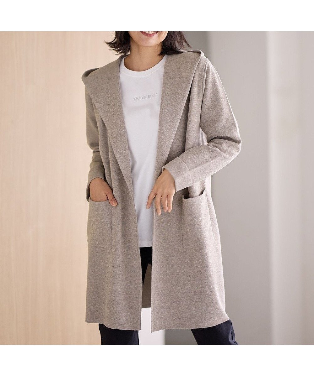 【エニー/ANY】の【洗濯機可】フーディーコーディガン インテリア・キッズ・メンズ・レディースファッション・服の通販 founy(ファニー) ファッション Fashion レディースファッション Fashion for Women トップス・カットソー Cut & Sew Tops カーディガン・羽織り Layered Style Cardigans カットソー Cut and Sewn Top カーディガン Cardigan, Knitwear シンプル Simple, Minimal ネックレス Necklace, Pendant Necklace ミラノリブ Milano Rib, Milano Stitch 定番 Standard, Basic Item A/W・秋冬 Autumn/Winter モカ|ID: prp329100004549415 ipo3291000000033713417