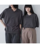 【ウィゴー/WEGO】の【ユニセックス着用ITEM】スキッパーニットポロ 人気、トレンドファッション・服の通販 founy(ファニー) ファッション Fashion レディースファッション Fashion for Women トップス・カットソー Cut & Sew Tops ニット Knit Tops & Sweaters 春 Spring コンパクト Compact, Small Size スマホ Smartphone, Mobile Device スラックス Slacks, Dress Pants セーター Sweater, Knitwear デニム Denim, Jeans Material ベーシック Basic, Essential ポロシャツ Polo Shirt, Collared Tee 無地 Plain, Solid Color ルーズ Loose, Oversized ループ Loop, Loop Knit S/S・春夏 SS, Spring/Summer, Warm Season 夏 Summer thumbnail ダークグレー|ID: prp329100004549424 ipo3291000000034991570