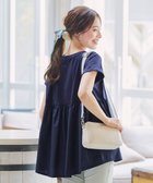 【ティアクラッセ/Tiaclasse】の【洗える】バイオシルケット裾フリルプルオーバー 人気、トレンドファッション・服の通販 founy(ファニー) ファッション Fashion レディースファッション Fashion for Women トップス・カットソー Cut & Sew Tops シャツ・ブラウス・オフィスカジュアル Elegant Blouses & Button-Ups ロングTシャツ・Tシャツ Longline T-Shirts & Tees カジュアルプルオーバー・ニットトップス Pullovers & Knit Tops / Casual Pullovers カットソー・ベーシックTシャツ Cut-and-Sewn Tops / Stretch Tees & Basics アクセサリー Fashion Accessories 春 Spring 洗える Machine Washable 秋 Autumn カットソー Cut and Sewn Top カフス Cuff Design カーディガン Cardigan, Knitwear ギャザー Gathered, Ruffled シルケット Silket, Silky Cotton チュニック Tunic, Long Top フェミニン Feminine, Girly フリル Frill, Ruffle ベーシック Basic, Essential ポケット Pocket, Pocket Detail ラウンド Round, Round Neck S/S・春夏 SS, Spring/Summer, Warm Season 再入荷 Restock / Back in Stock 夏 Summer 新作・新入荷 New Arrivals / New In thumbnail ネイビー|ID: prp329100004549433 ipo3291000000032561921