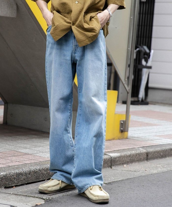 【ウィゴー/WEGO】の【ユニセックス着用ITEM/SMLサイズ展開】デニムストレートパンツ インテリア・キッズ・メンズ・レディースファッション・服の通販 founy(ファニー) https://founy.com/ ファッション Fashion レディースファッション Fashion for Women パンツ Pants & Trousers デニムパンツ・ジーンズ・美脚デニム Denim Jeans & Pants ヴィンテージ Vintage Style 春 Spring 秋 Autumn カーディガン Cardigan, Knitwear シンプル Simple, Minimal スタンダード Standard, Basic スマホ Smartphone, Mobile Device デニム Denim, Jeans Material ビッグ Big, Oversized 半袖 Short Sleeve, Half Sleeve 冬 Winter / This Winter A/W・秋冬 Autumn/Winter S/S・春夏 SS, Spring/Summer, Warm Season プチプライス・低価格 Affordable / Budget Price おすすめ Recommended / Our Picks 夏 Summer |ID: prp329100004549440 ipo3291000000033683554
