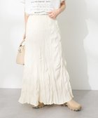 【クラフトスタンダードブティック/CRAFT STANDARD BOUTIQUE】のワッシャープリーツスカート Off White|ID: prp329100004549445 ipo3291000000032603826