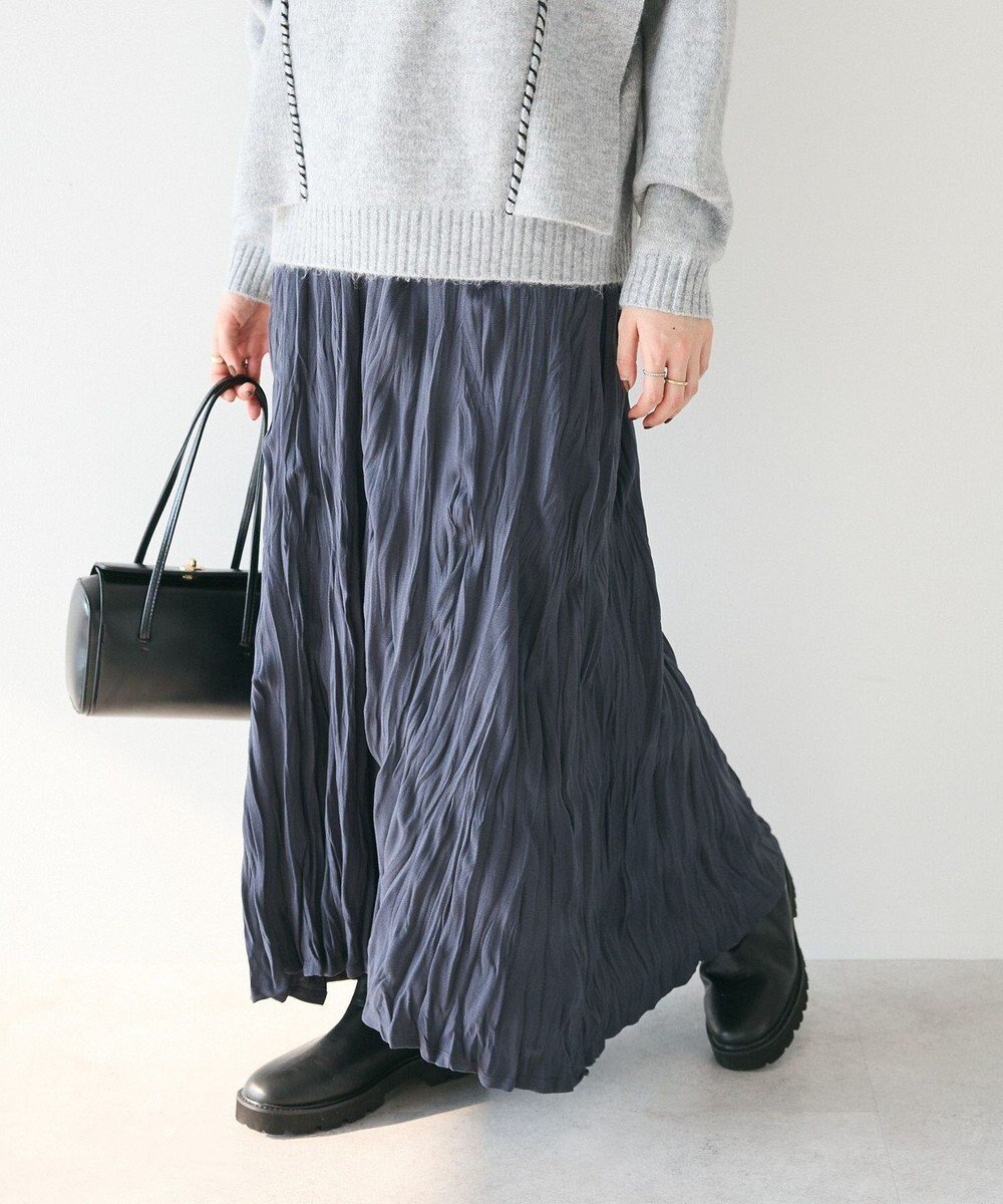 【クラフトスタンダードブティック/CRAFT STANDARD BOUTIQUE】のワッシャープリーツスカート インテリア・キッズ・メンズ・レディースファッション・服の通販 founy(ファニー) 　ファッション　Fashion　レディースファッション　Ladies' Fashion Online　スカート　Skirt　プリーツスカート　Pleated Skirts　プリーツ　Pleats　ポケット　Pocket　ワッシャー　Washer　A/W・秋冬　Aw・Autumn/Winter・Fw・Fall-Winter　2024年　2024　2024-2025秋冬・A/W　Aw/Autumn/Winter/Fw/Fall/2024-2025　Charcoal Gray|ID: prp329100004549445 ipo3291000000032603827