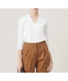 【アイシービー/iCB】の【洗える】 シンセティックフルニードル Vネックプルオーバー 人気、トレンドファッション・服の通販 founy(ファニー) ファッション Fashion レディースファッション Fashion for Women トップス・カットソー Cut & Sew Tops ニット Knit Tops & Sweaters カジュアルプルオーバー・ニットトップス Pullovers & Knit Tops / Casual Pullovers Vネックトップス V-Neck Tops / V-Cut Neckline Shirts インナー Innerwear 春 Spring 洗える Machine Washable シンプル Simple, Minimal ジャケット Jacket, Outerwear スタイリッシュ Stylish, Fashionable ストレッチ Stretch, Stretchy Fabric セーター Sweater, Knitwear S/S・春夏 SS, Spring/Summer, Warm Season 夏 Summer エレガント 上品 Elegant 2025年 2025 2025春夏・S/S Spring/Summer 2025 SS25 thumbnail オフホワイト系|ID: prp329100004549466 ipo3291000000033477055