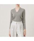 【アイシービー/iCB】の【洗える】 シンセティックフルニードル Vネックプルオーバー 人気、トレンドファッション・服の通販 founy(ファニー) ファッション Fashion レディースファッション Fashion for Women トップス・カットソー Cut & Sew Tops ニット Knit Tops & Sweaters カジュアルプルオーバー・ニットトップス Pullovers & Knit Tops / Casual Pullovers Vネックトップス V-Neck Tops / V-Cut Neckline Shirts インナー Innerwear 春 Spring 洗える Machine Washable シンプル Simple, Minimal ジャケット Jacket, Outerwear スタイリッシュ Stylish, Fashionable ストレッチ Stretch, Stretchy Fabric セーター Sweater, Knitwear S/S・春夏 SS, Spring/Summer, Warm Season 夏 Summer エレガント 上品 Elegant 2025年 2025 2025春夏・S/S Spring/Summer 2025 SS25 thumbnail カーキ系|ID: prp329100004549466 ipo3291000000033477060