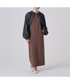 【リポトレンタアンニ/Ripo trenta anni】の【洗える】BORERO セットアップ ドレス BROWN|ID: prp329100004549474 ipo3291000000032582958