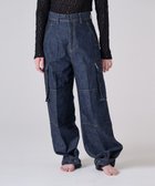 【リポトレンタアンニ/Ripo trenta anni】の【洗える】デニムカーゴパンツ 人気、トレンドファッション・服の通販 founy(ファニー) ファッション Fashion レディースファッション Ladies' Fashion Online パンツ Pants デニムパンツ Denim Pants 春 Spring 洗える Washable ストレート Straight デニム Denim ワーク Work S/S・春夏 Ss・Spring/Summer 再入荷 Restock/Back In Stock/Re Arrival 夏 Summer thumbnail INDIGO|ID: prp329100004549476 ipo3291000000032582971