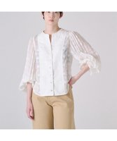 【リポトレンタアンニ/Ripo trenta anni】の【洗える/フェミニン】PLEATS ブラウス 人気、トレンドファッション・服の通販 founy(ファニー) ファッション Fashion レディースファッション WOMEN トップス・カットソー Tops/Tshirt シャツ/ブラウス Shirts/Blouses 春 Spring 洗える Washable カフス Cuffs クラシック Classic シンプル Simple スリーブ Sleeve デニム Denim バルーン Balloon フェミニン Feminine プリーツ Pleats S/S・春夏 Ss・Spring/Summer NEW・新作・新着・新入荷 New Arrivals 夏 Summer |ID:prp329100004549479