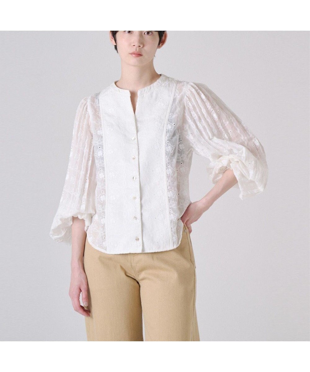 【リポトレンタアンニ/Ripo trenta anni】の【洗える/フェミニン】PLEATS ブラウス 人気、トレンドファッション・服の通販 founy(ファニー) 　ファッション　Fashion　レディースファッション　WOMEN　トップス・カットソー　Tops/Tshirt　シャツ/ブラウス　Shirts/Blouses　春　Spring　洗える　Washable　カフス　Cuffs　クラシック　Classic　シンプル　Simple　スリーブ　Sleeve　デニム　Denim　バルーン　Balloon　フェミニン　Feminine　プリーツ　Pleats　S/S・春夏　Ss・Spring/Summer　夏　Summer　 other-1|ID: prp329100004549479 ipo3291000000032153112