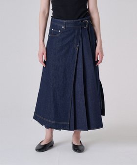 【リポトレンタアンニ/Ripo trenta anni】の【洗える】ASYMMETRY デニムスカート 人気、トレンドファッション・服の通販 founy(ファニー) ファッション Fashion レディースファッション WOMEN スカート Skirt デニムスカート Denim Skirts 洗える Washable コイン Coin デニム Denim フロント Front プリーツ Pleats ポケット Pocket ラップ Wrap A/W・秋冬 Aw・Autumn/Winter・Fw・Fall-Winter S/S・春夏 Ss・Spring/Summer 夏 Summer |ID:prp329100004549481