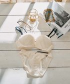 【三愛水着楽園/San-ai Resort】の【northerly bra フィットシリーズ 谷間メイク】 Wストラップ ブラジャー&ショーツSet B~Fカップ ホワイト|ID: prp329100004549485 ipo3291000000032729142