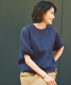 【自由区/JIYU-KU】の【カタログ掲載・洗える】チェックジャカード カットソー コバルトブルー|ID: prp329100004549486 ipo3291000000032284572