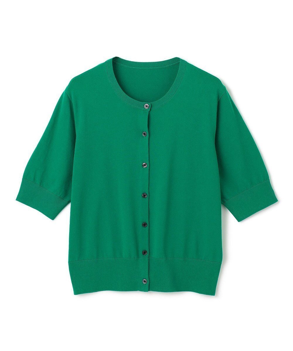 【アンフィーロ 自由区/UNFILO】のスゴ機能美 ハーフスリーブ カーディガン インテリア・キッズ・メンズ・レディースファッション・服の通販 founy(ファニー) ファッション Fashion レディースファッション Fashion for Women トップス・カットソー Cut & Sew Tops カーディガン・羽織り Layered Style Cardigans ウォッシャブル Machine Washable 春 Spring カーディガン Cardigan, Knitwear クロップド Cropped, Short Length クール Cool, Chic 抗菌 Antibacterial, Bacteria-Resistant ストレッチ Stretch, Stretchy Fabric スリーブ Sleeve, Long Sleeve / Short Sleeve 定番 Standard, Basic Item ハーフ Half, Half-Length バランス Balance, Style Balance 半袖 Short Sleeve, Half Sleeve S/S・春夏 SS, Spring/Summer, Warm Season 夏 Summer エレガント 上品 Elegant グリーン|ID: prp329100004549527 ipo3291000000033349320