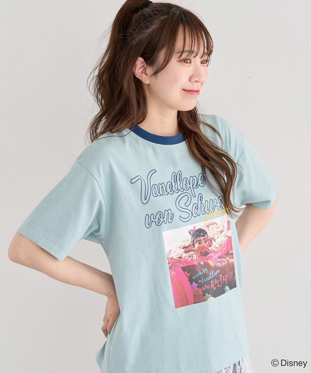 【グリーンパークス/Green Parks】のシュガーラッシュ / フォト半袖TEE インテリア・キッズ・メンズ・レディースファッション・服の通販 founy(ファニー) 　ファッション　Fashion　レディースファッション　Fashion for Women　トップス・カットソー　Cut & Sew Tops　シャツ・ブラウス・オフィスカジュアル　Elegant Blouses & Button-Ups　ロングTシャツ・Tシャツ　Longline T-Shirts & Tees　カットソー・ベーシックTシャツ　Cut-and-Sewn Tops / Stretch Tees & Basics　カットソー　Cut and Sewn Top　フロント　Front, Front Design　プリント　Print, Printed Pattern　ポケット　Pocket, Pocket Detail　人気　Popular, Best Seller　半袖　Short Sleeve, Half Sleeve　夏　Summer　春　Spring　S/S・春夏　SS, Spring/Summer, Warm Season　Mint|ID: prp329100004549576 ipo3291000000032728669