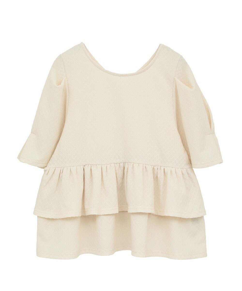 【グリーンパークス/Green Parks】の・PetitFleur 2wayダイヤ柄プルオーバ 人気、トレンドファッション・服の通販 founy(ファニー) 　ファッション　Fashion　レディースファッション　Fashion for Women　トップス・カットソー　Cut & Sew Tops　シャツ・ブラウス・オフィスカジュアル　Elegant Blouses & Button-Ups　ロングTシャツ・Tシャツ　Longline T-Shirts & Tees　カットソー・ベーシックTシャツ　Cut-and-Sewn Tops / Stretch Tees & Basics　おすすめ　Recommended / Our Picks　カットソー　Cut and Sewn Top　シンプル　Simple, Minimal　スラックス　Slacks, Dress Pants　デニム　Denim, Jeans Material　ボトム　Bottoms, Lower Wear　ポケット　Pocket, Pocket Detail　エレガント 上品　Elegant　半袖　Short Sleeve, Half Sleeve　夏　Summer　春　Spring　S/S・春夏　SS, Spring/Summer, Warm Season　 other-1|ID: prp329100004549619 ipo3291000000032728739