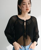 【グリーンパークス/Green Parks】の・ELENCARE DUE 2wayメッシュカーディガ Black|ID: prp329100004549631 ipo3291000000032153857