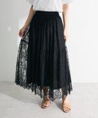 【グリーンパークス/Green Parks】の・ELENCARE DUE レースティアードスカート Black|ID: prp329100004549642 ipo3291000000032583485