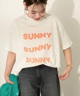 【アメリカンホリック/AMERICAN HOLIC】のSUNNY Tシャツ 人気、トレンドファッション・服の通販 founy(ファニー) ファッション Fashion レディースファッション Fashion for Women トップス・カットソー Cut & Sew Tops シャツ・ブラウス・オフィスカジュアル Elegant Blouses & Button-Ups ロングTシャツ・Tシャツ Longline T-Shirts & Tees カットソー・ベーシックTシャツ Cut-and-Sewn Tops / Stretch Tees & Basics おすすめ Recommended / Our Picks カットソー Cut and Sewn Top サマー Summer, Summer Style プリント Print, Printed Pattern ボックス Boxy, Box Shape ボトム Bottoms, Lower Wear ポケット Pocket, Pocket Detail 夏 Summer 春 Spring S/S・春夏 SS, Spring/Summer, Warm Season |ID:prp329100004549701