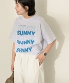 【アメリカンホリック/AMERICAN HOLIC】のSUNNY Tシャツ 人気、トレンドファッション・服の通販 founy(ファニー) ファッション Fashion レディースファッション Fashion for Women トップス・カットソー Cut & Sew Tops シャツ・ブラウス・オフィスカジュアル Elegant Blouses & Button-Ups ロングTシャツ・Tシャツ Longline T-Shirts & Tees カットソー・ベーシックTシャツ Cut-and-Sewn Tops / Stretch Tees & Basics おすすめ Recommended / Our Picks カットソー Cut and Sewn Top サマー Summer, Summer Style プリント Print, Printed Pattern ボックス Boxy, Box Shape ボトム Bottoms, Lower Wear ポケット Pocket, Pocket Detail 夏 Summer 春 Spring S/S・春夏 SS, Spring/Summer, Warm Season thumbnail Gray Mixture|ID: prp329100004549701 ipo3291000000033317075