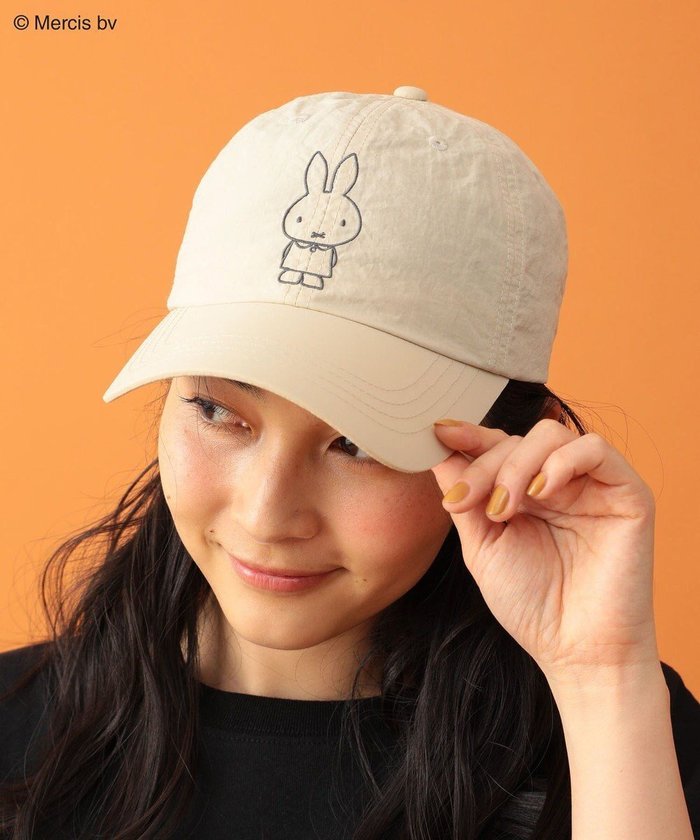 【グリーンパークス/Green Parks】のmiffy/ナイロン刺繍キャップ インテリア・キッズ・メンズ・レディースファッション・服の通販 founy(ファニー) https://founy.com/ ファッション Fashion レディースファッション Ladies' Fashion Online 帽子 Hats おすすめ Recommend キャップ Cap シンプル Simple フィット Fit フロント Front メッシュ Mesh 帽子 Hat 軽量 Lightweight |ID: prp329100004549757 ipo3291000000032583940