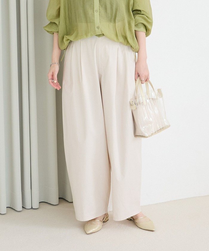 【グリーンパークス/Green Parks】の・ELENCARE DUE コクーンタックパンツ インテリア・キッズ・メンズ・レディースファッション・服の通販 founy(ファニー) https://founy.com/ ファッション Fashion レディースファッション WOMEN パンツ Pants NEW・新作・新着・新入荷 New Arrivals おすすめ Recommend フォルム Form ポケット Pocket リラックス Relax 夏 Summer 春 Spring S/S・春夏 Ss・Spring/Summer |ID: prp329100004549787 ipo3291000000032154670
