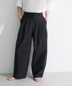 【グリーンパークス/Green Parks】の・ELENCARE DUE コクーンタックパンツ Black|ID: prp329100004549787 ipo3291000000032154674
