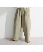 【グリーンパークス/Green Parks】の・ELENCARE DUE コクーンタックパンツ Khaki|ID: prp329100004549787 ipo3291000000032154675