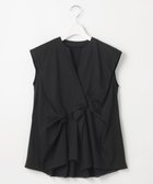 【23区/NIJYUSANKU】の【GOLD LABEL】ファインスムースジャージー カシュクールデザイン カットソー 人気、トレンドファッション・服の通販 founy(ファニー) ファッション Fashion レディースファッション WOMEN トップス・カットソー Tops/Tshirt シャツ/ブラウス Shirts/Blouses ロング / Tシャツ T-Shirts カットソー Cut and Sewn 春 Spring 秋 Autumn/Fall カットソー Cut And Sew コンパクト Compact シンプル Simple なめらか Smooth フォルム Form フレア Flare ボトム Bottom ワイド Wide S/S・春夏 Ss・Spring/Summer NEW・新作・新着・新入荷 New Arrivals 夏 Summer エレガント 上品 Elegant 2025年 2025 2025春夏・S/S Ss,Spring/Summer,2025 thumbnail ブラック系|ID: prp329100004549816 ipo3291000000032154854