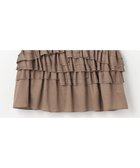 【23区/NIJYUSANKU】の【GOLD LABEL】コットンサテン フリルブラウス ブラウン系|ID: prp329100004549819 ipo3291000000033535990