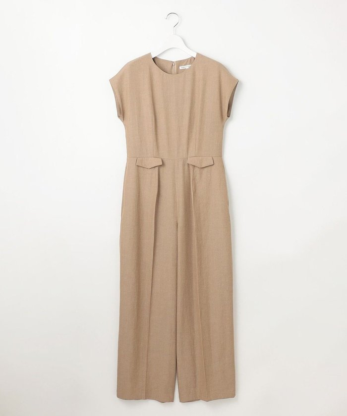 【23区/NIJYUSANKU】の【GOLD LABEL】ナチュラルシャンブレー オールインワン インテリア・キッズ・メンズ・レディースファッション・服の通販 founy(ファニー) https://founy.com/ ファッション Fashion レディースファッション Fashion for Women ワンピース Dresses オールインワン・ワンピース Dresses and Jumpsuits サロペット&オールインワン Dungarees & Jumpsuit Styles エレガント 上品 Elegant 春 Spring 秋 Autumn サロペット Overalls, Salopette シャンブレー Chambray, Denim-Like Fabric シンプル Simple, Minimal ジャケット Jacket, Outerwear センター Center, Center Line タンブラー Tumbler, Travel Mug フォルム Silhouette, Form フロント Front, Front Design ボトム Bottoms, Lower Wear リュクス Luxury, Elegant, High-End, Chic ワイド Wide, Wide Fit S/S・春夏 SS, Spring/Summer, Warm Season おすすめ Recommended / Our Picks 夏 Summer 2025年 2025 2025春夏・S/S Spring/Summer 2025 SS25 |ID: prp329100004549824 ipo3291000000032728490
