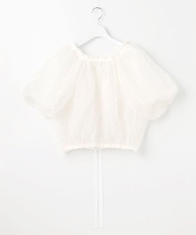 【23区/NIJYUSANKU】の【GOLD LABEL】シアーリンクル ブラウス 人気、トレンドファッション・服の通販 founy(ファニー) ファッション Fashion レディースファッション Fashion for Women トップス・カットソー Cut & Sew Tops シャツ・ブラウス・オフィスカジュアル Elegant Blouses & Button-Ups インナー Innerwear オーガンジー Organza Fabric 春 Spring 秋 Autumn カットソー Cut and Sewn Top クロップド Cropped, Short Length シアー Sheer, See-Through シンプル Simple, Minimal タンク Tank Top, Sleeveless Top フォルム Silhouette, Form 別注 Limited Edition, Custom Order リボン Ribbon, Bow S/S・春夏 SS, Spring/Summer, Warm Season 夏 Summer 2025年 2025 2025春夏・S/S Spring/Summer 2025 SS25 |ID:prp329100004549832