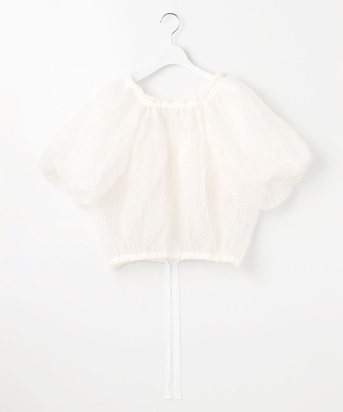 【23区/NIJYUSANKU】の【GOLD LABEL】シアーリンクル ブラウス インテリア・キッズ・メンズ・レディースファッション・服の通販 founy(ファニー) https://founy.com/ ファッション Fashion レディースファッション Fashion for Women トップス・カットソー Cut & Sew Tops シャツ・ブラウス・オフィスカジュアル Elegant Blouses & Button-Ups インナー Innerwear オーガンジー Organza Fabric 春 Spring 秋 Autumn カットソー Cut and Sewn Top クロップド Cropped, Short Length シアー Sheer, See-Through シンプル Simple, Minimal タンク Tank Top, Sleeveless Top フォルム Silhouette, Form 別注 Limited Edition, Custom Order リボン Ribbon, Bow S/S・春夏 SS, Spring/Summer, Warm Season 夏 Summer 2025年 2025 2025春夏・S/S Spring/Summer 2025 SS25 |ID: prp329100004549832 ipo3291000000033536046